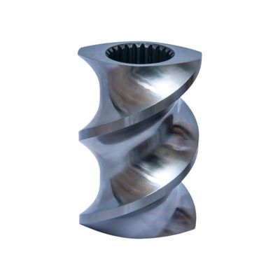 Buy 2 - flighted Screw Elements of 7.8-500 mm diameter for Twin Screw Extruder Extrusion online manufacture