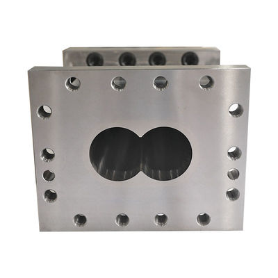Buy High Hardness 58 Twin Screw Extruder Barrel Industries Barrel Of Extruder Screw Barrel online manufacture