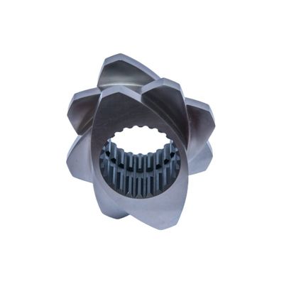 Buy Wear Resistancec TDK Screw Elements  Parallel PE Pipe Extruder Pelletizer Extruder Parts online manufacture