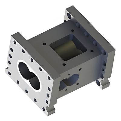 Buy Twin Screw Extruder Side Open Screw Barrels CNC Machining For Plastic Engineering Industry online manufacture