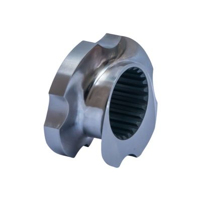 Buy Puffed Pet Food Transition Elements HRC 58 - 62  Twin Screw Extruder Part For Pelletizer online manufacture