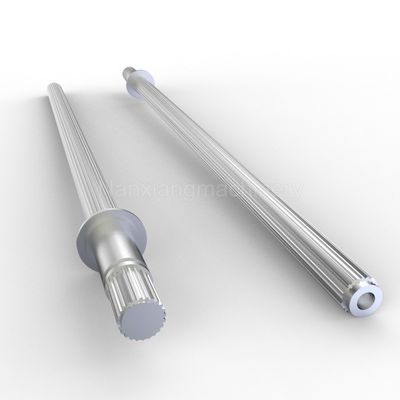 Buy Durable High Torque Twin Screw Extruder Hexagonal Shaft Spline For Rubber Industry online manufacture