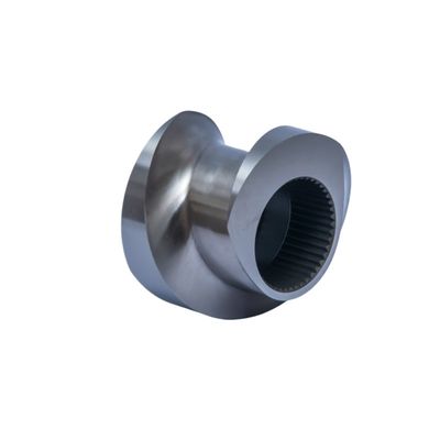 Buy HRC58 - HRC62 Nitriding Screw Elements SFV Wide Edge Screw Element for Twin Screw Extruder online manufacture