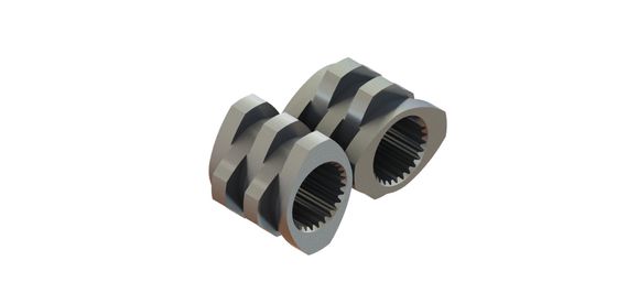 Buy 38CrMoAlA Customized Kneading Block Wear Resistance Neutral  For Twin Screw Extruders online manufacture