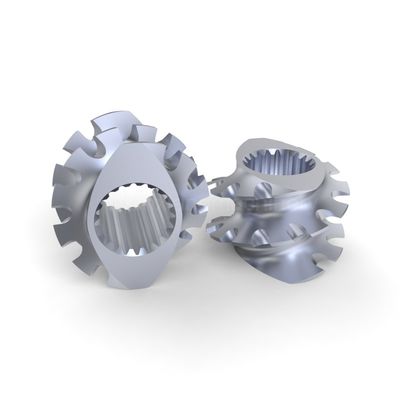 Buy 316L SEM Screw Element Twin Screw Parts Spline Connection For Plastic Rubber Production online manufacture