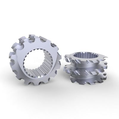 Buy Double Screw Extruder  Zester Mixing Element ZME 0.02mm Tolerance For Superior Mixing Efficiency online manufacture