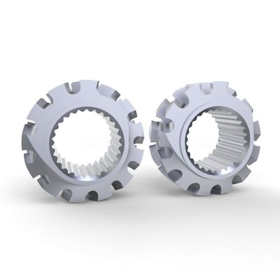 Buy WR13 38CrMoAlA ZME Special Mixing Elements Twin Screw Extruder Parts For Plastic Industry online manufacture
