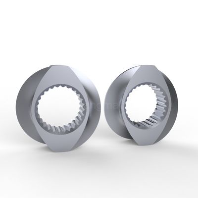 Buy Customized Twin Screw Transition Elements Extruder Screw Sand Blast Polishing For Plastics online manufacture