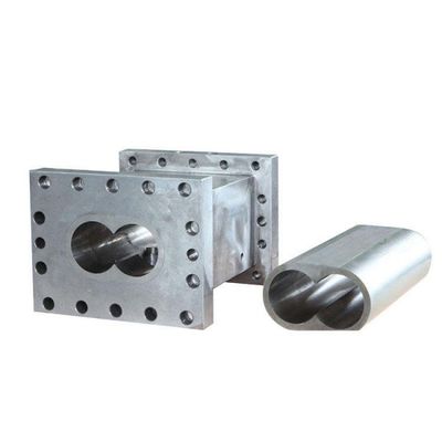 Buy Wear Resistant Polished Twin Screw Barrel Extruder Screw Housing Sandblasted Nitrided Surface online manufacture