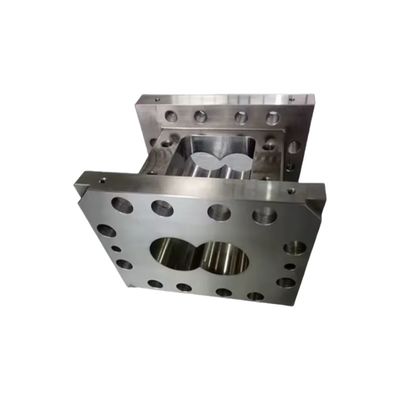 Buy HRC58 Twin Barrel Screw Extruder Customizable Screw Barrel For Compounding Extrusion Machine online manufacture