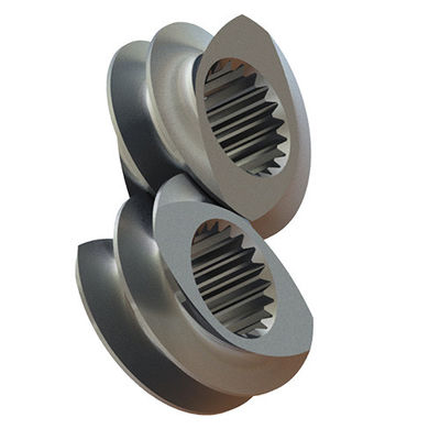 Buy Wear Resistant HRC 58-62 Compression Screw Elements Extruder Parts Segments For Food Industry online manufacture