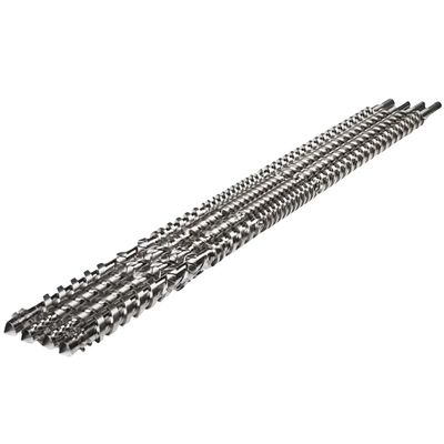 Buy High Speed Bimetallic Twin Screw for PVC Sheets Twin Extruder online manufacture