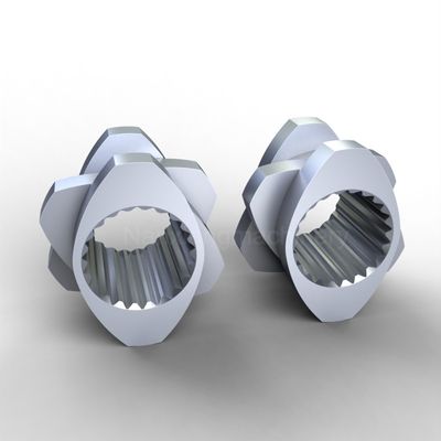 W6Mo5Cr4V2 Twin Screw Extruder Backward Pumping Kneading Block For Plastic Engineering