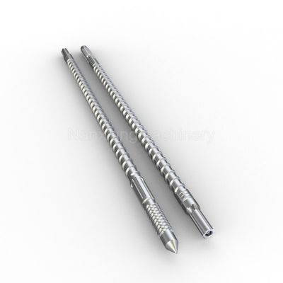 High Torque Twin Screw Involute Spline Extruders Screw Shafts Model 125 For Petrochemical Purpose