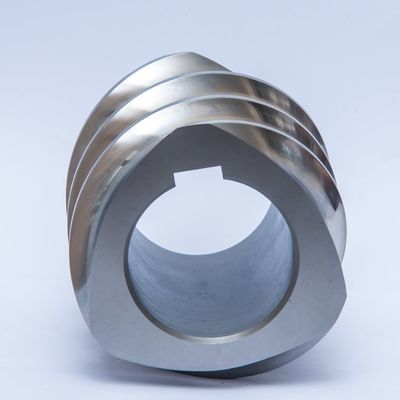 Zinc Plated Screw Component WR5 WR13 CPM9V Extruder Screw Elements For Pharmaceutical