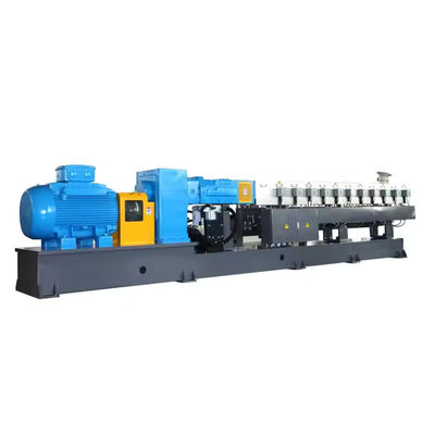 Counter Rotating Twin Screw Extruder for Heat Sensitive Material Pellet Granules Pelletizing